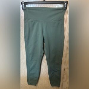Nicole Miller‎ Sport Green Teal Leggings